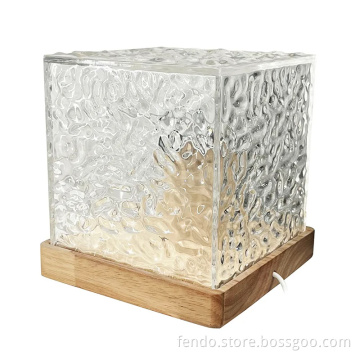 Water Ripple Pattern Factory Wholesale Night Light – Cube Projector Lamp for Desk Decoration